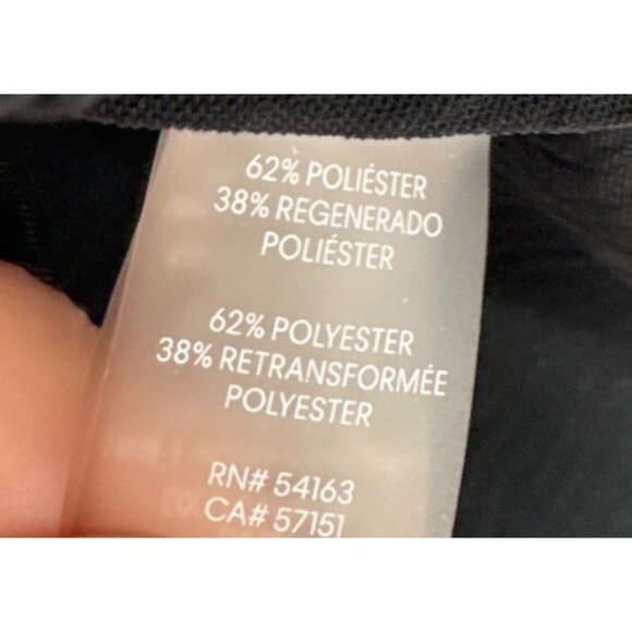 Calvin Klein Womens Black top Blouse size 1X Long Sleeve Relaxed Fit plus - Picture 4 of 5